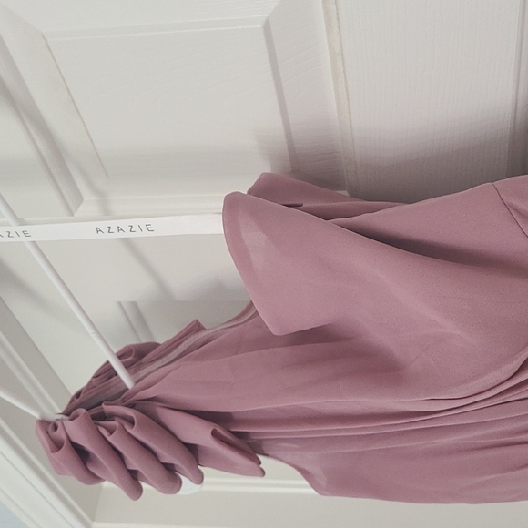 Azazie Sabrina Size 8, Vintage Muave - Picture 5 of 5